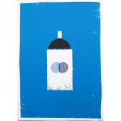 s&Atilde;&copy;rigraphie faite main pour l'exposition playground, silkscreen poster handmade for Playground exhibition