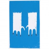 s&Atilde;&copy;rigraphie faite main pour l'exposition playground, silkscreen poster handmade for Playground exhibition